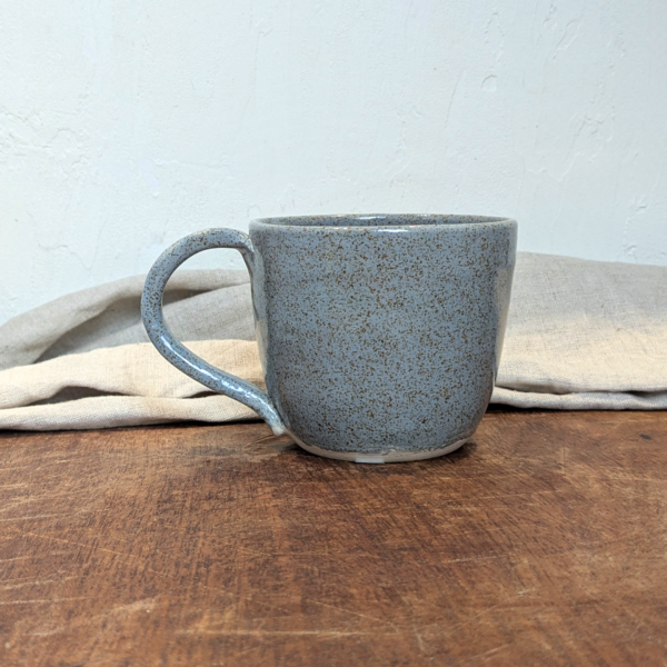 Speckled Grey Mug with Hot Chocolate