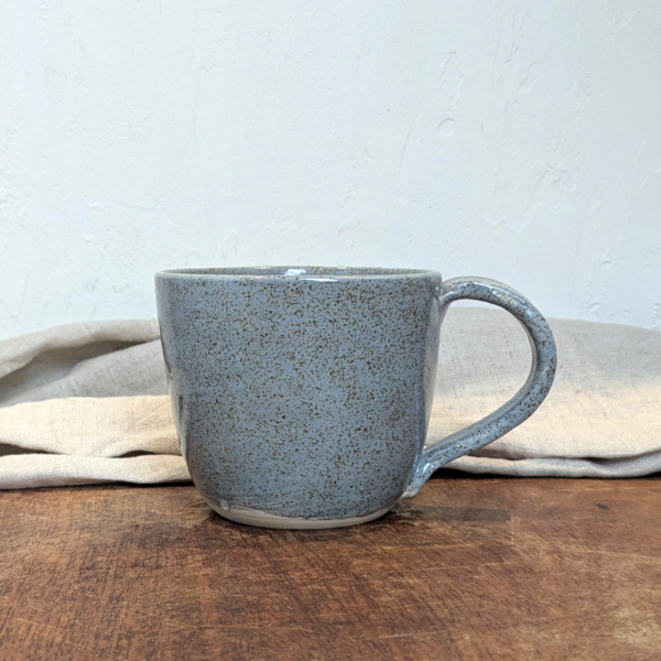 Speckled Grey Mug with Hot Chocolate