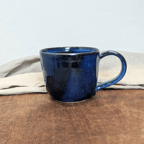 Blue Mug #1 with Hot Chocolate