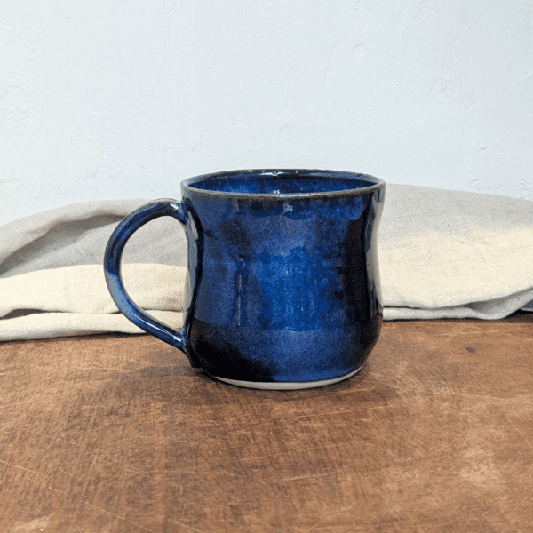 Blue Mug #6 with Hot Chocolate