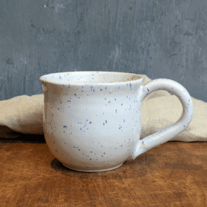 Brightly Speckled Mug #3 with Hot Chocolate