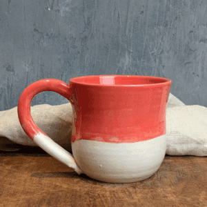 Hot Pink Mug #2 with Hot Chocolate