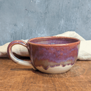 Purple Mug #3 with Hot Chocolate