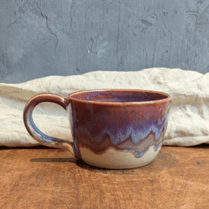 Purple Mug #7 with Hot Chocolate