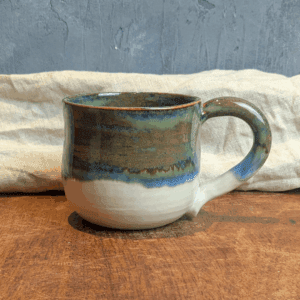 Sea Green Mug #3 with Hot Chocolate