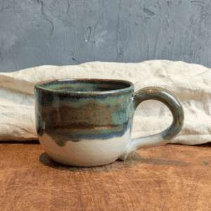 Sea Green Mug #7 with Hot Chocolate