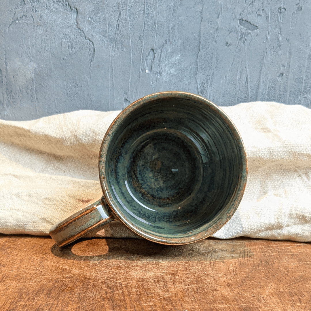 Sea Green Mug #8 with Hot Chocolate